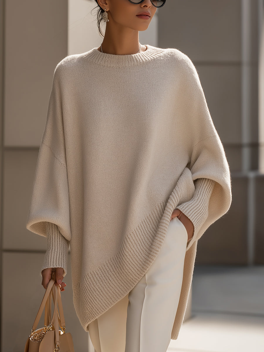 Evelyne - Maglione Chic in Misto Lana