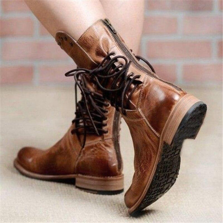 Alma | Lace-Up Boots