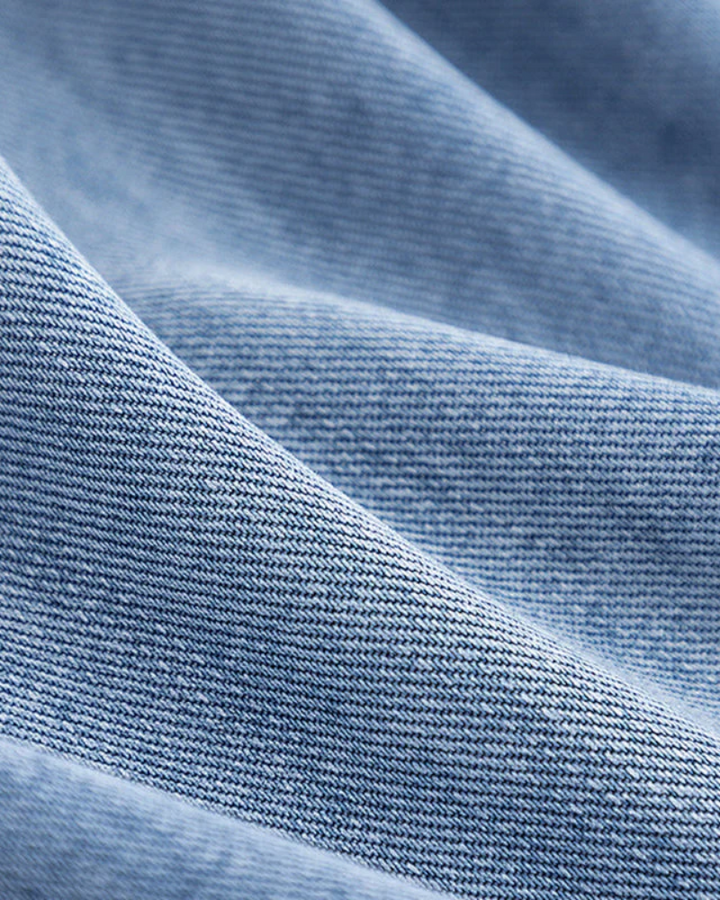 Marites - Cappotto in Denim e Camello