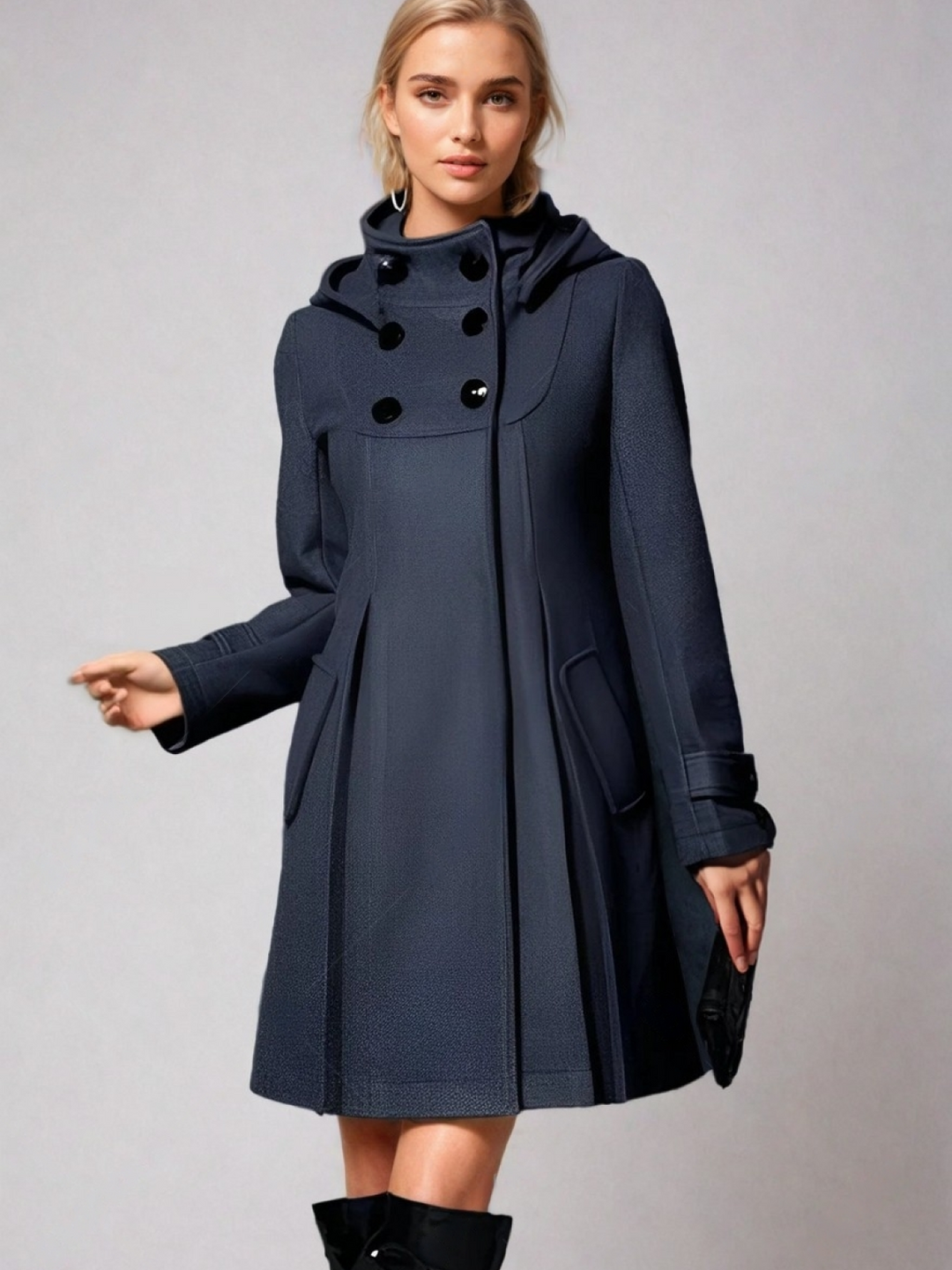 Belgravia Funnel Neck Coat