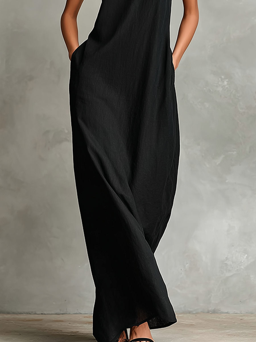 Chiara | Abito Maxi Collo Alto