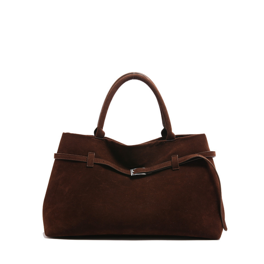 Rosalia - Borsa in pelle scamosciata