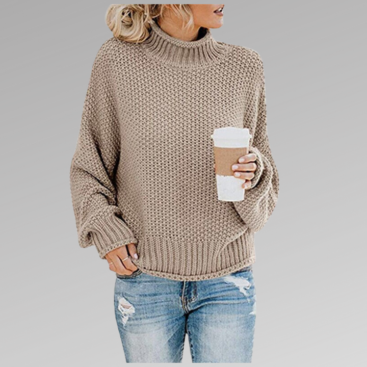 LUCINDA™|MAGLIONE COLLO ALTO