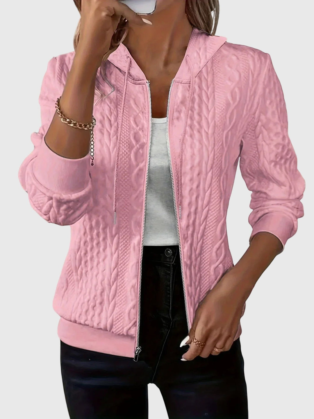 Lena™ - Zip-Up Hoodie