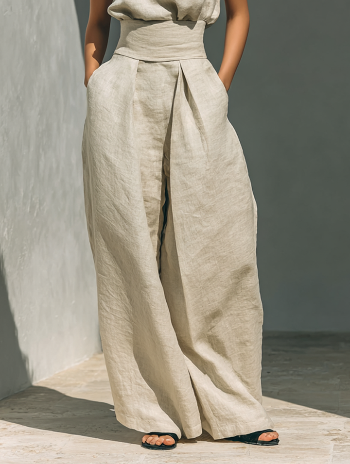 Maria - Completo di canotta e pantaloni larghi