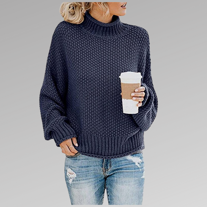 LUCINDA™|MAGLIONE COLLO ALTO