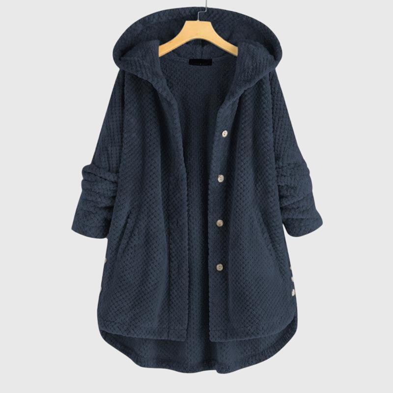 Franca™ - Giacca in Pile con Cappuccio Elegante