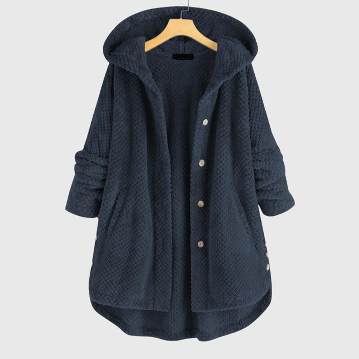 Franca™ - Giacca in Pile con Cappuccio Elegante