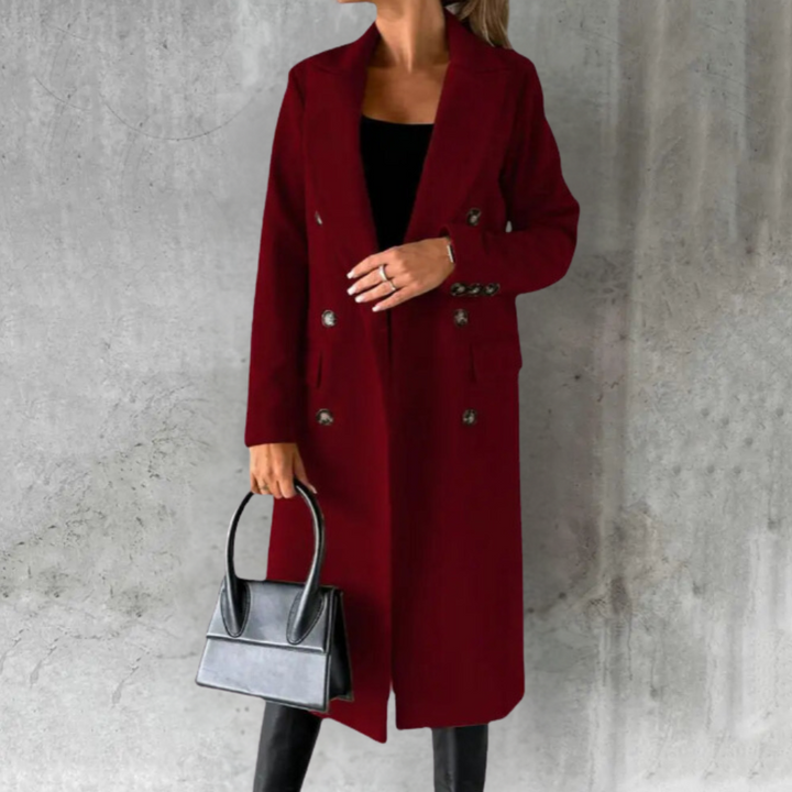 Aurelia - Luxury Linen Trench Coat
