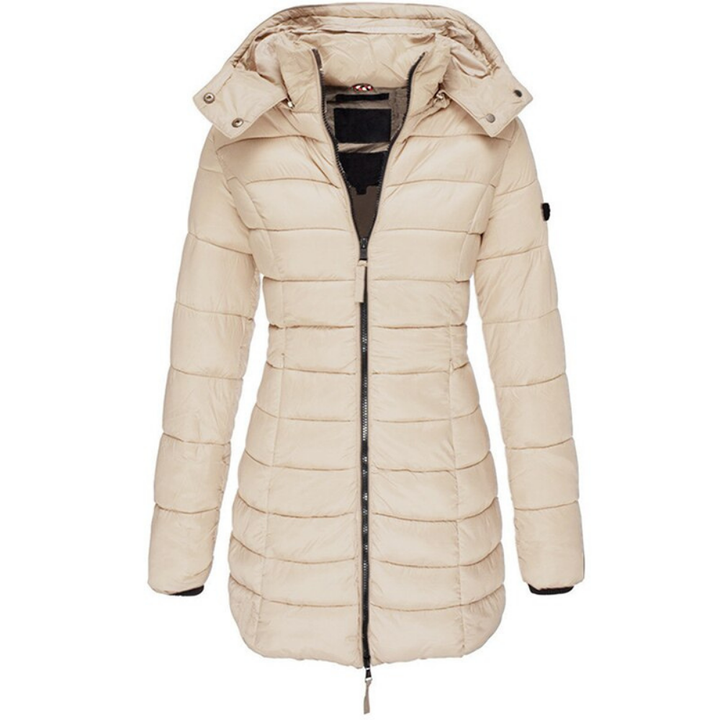Elisa - Giacca Piumino con Cappuccio e Zip Confortevole