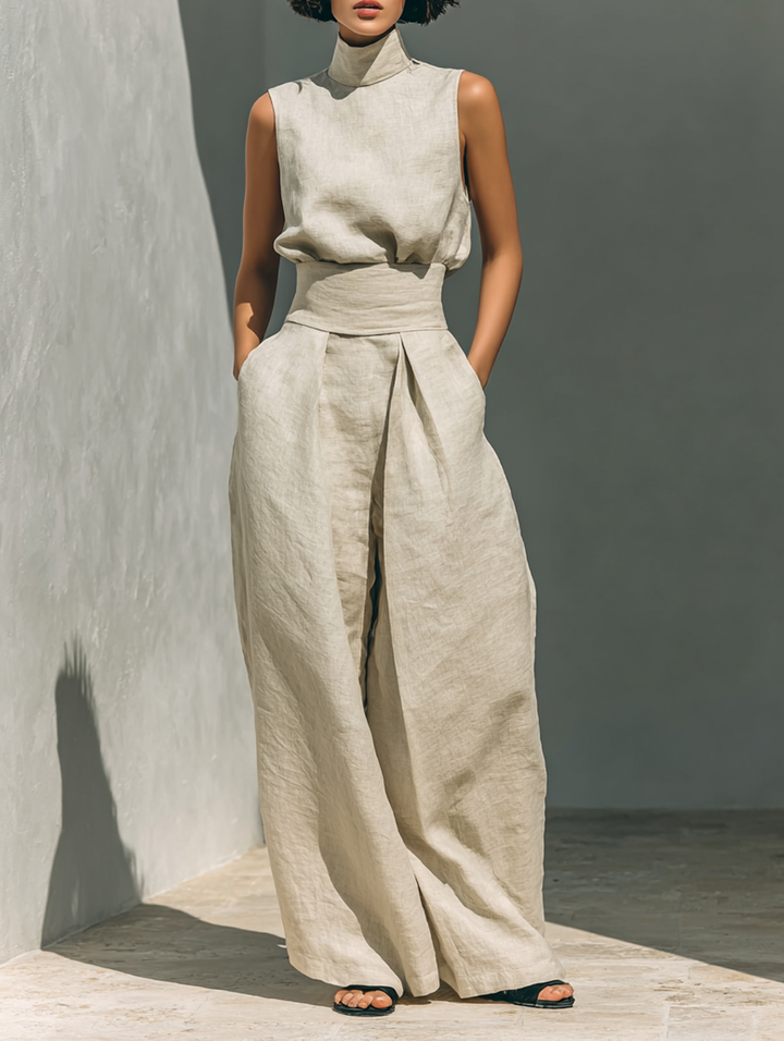 Maria - Completo di canotta e pantaloni larghi