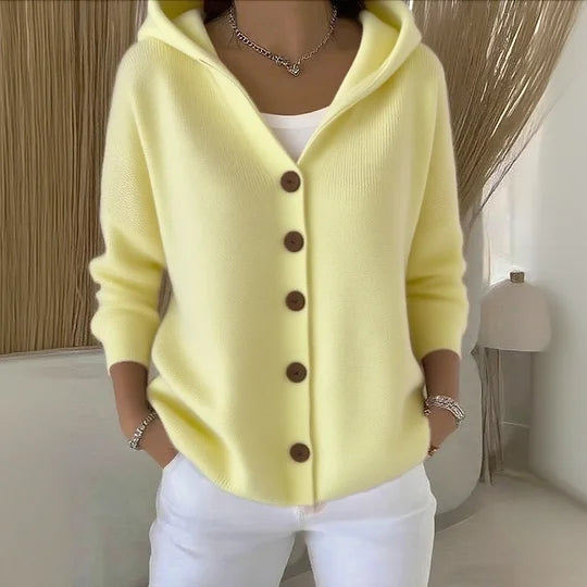 CLAUDIA |CARDIGAN À CAPUCHE