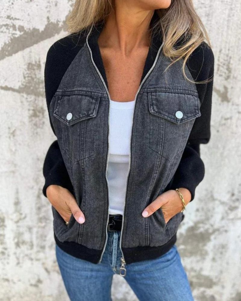 ANIDIA - Modern Denim Jacket