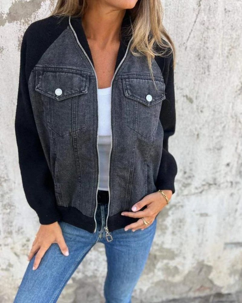 ANIDIA - Modern Denim Jacket