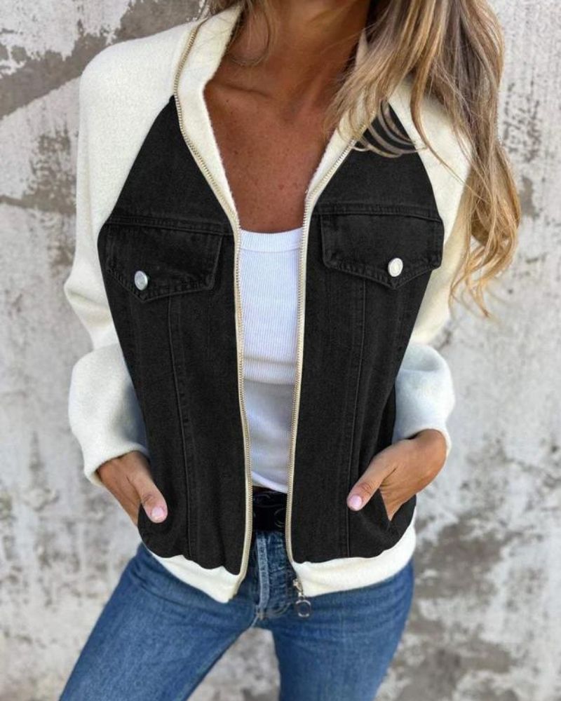 ANIDIA - Modern Denim Jacket