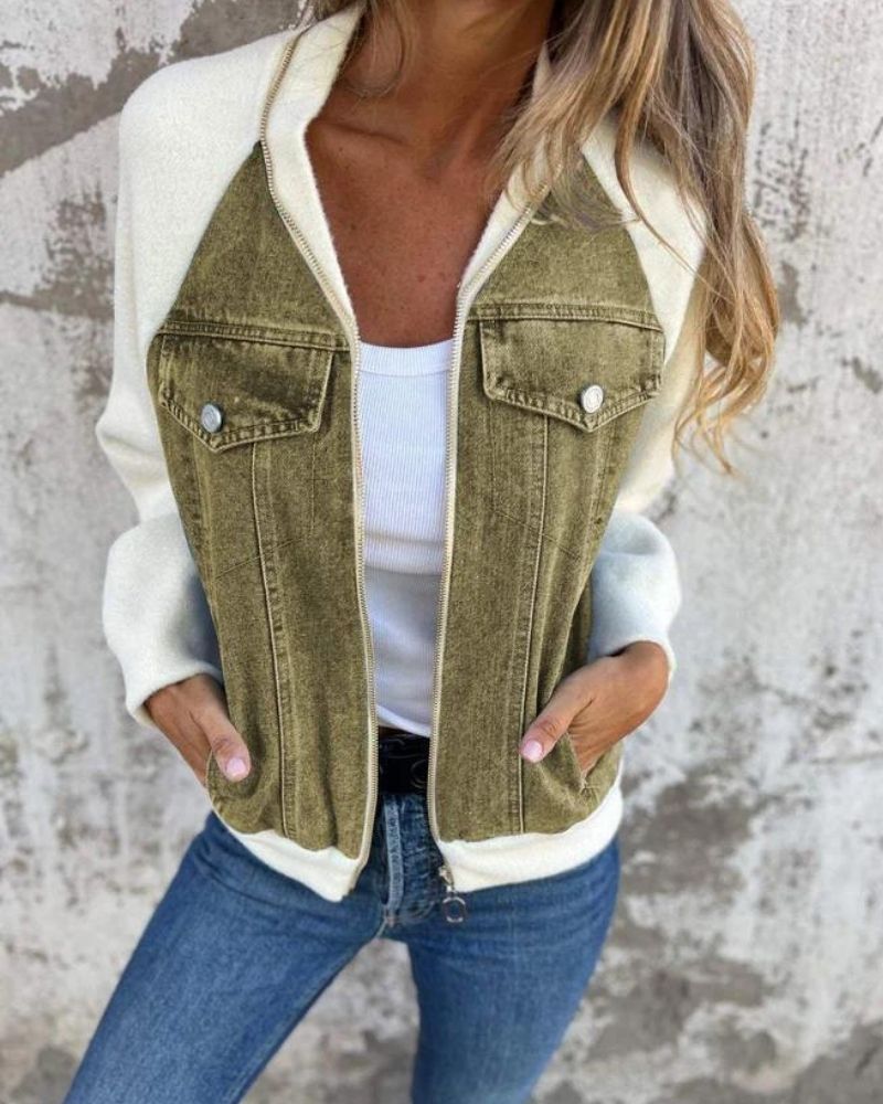 ANIDIA - Modern Denim Jacket