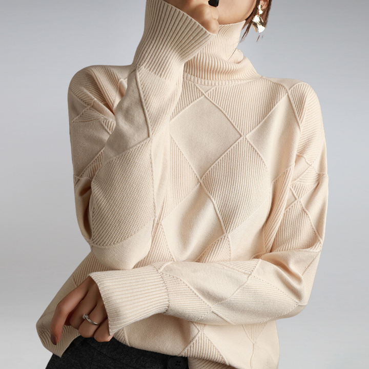 Darcy - Maglione Couture con Collo Alto