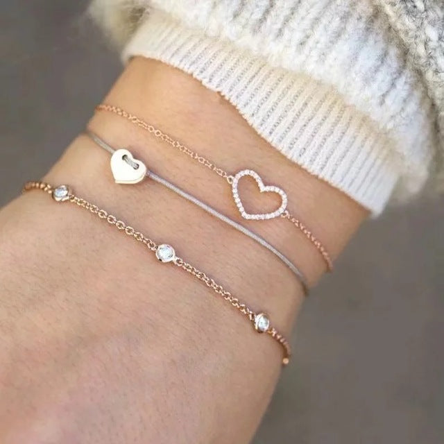 Set braccialetti premium lime