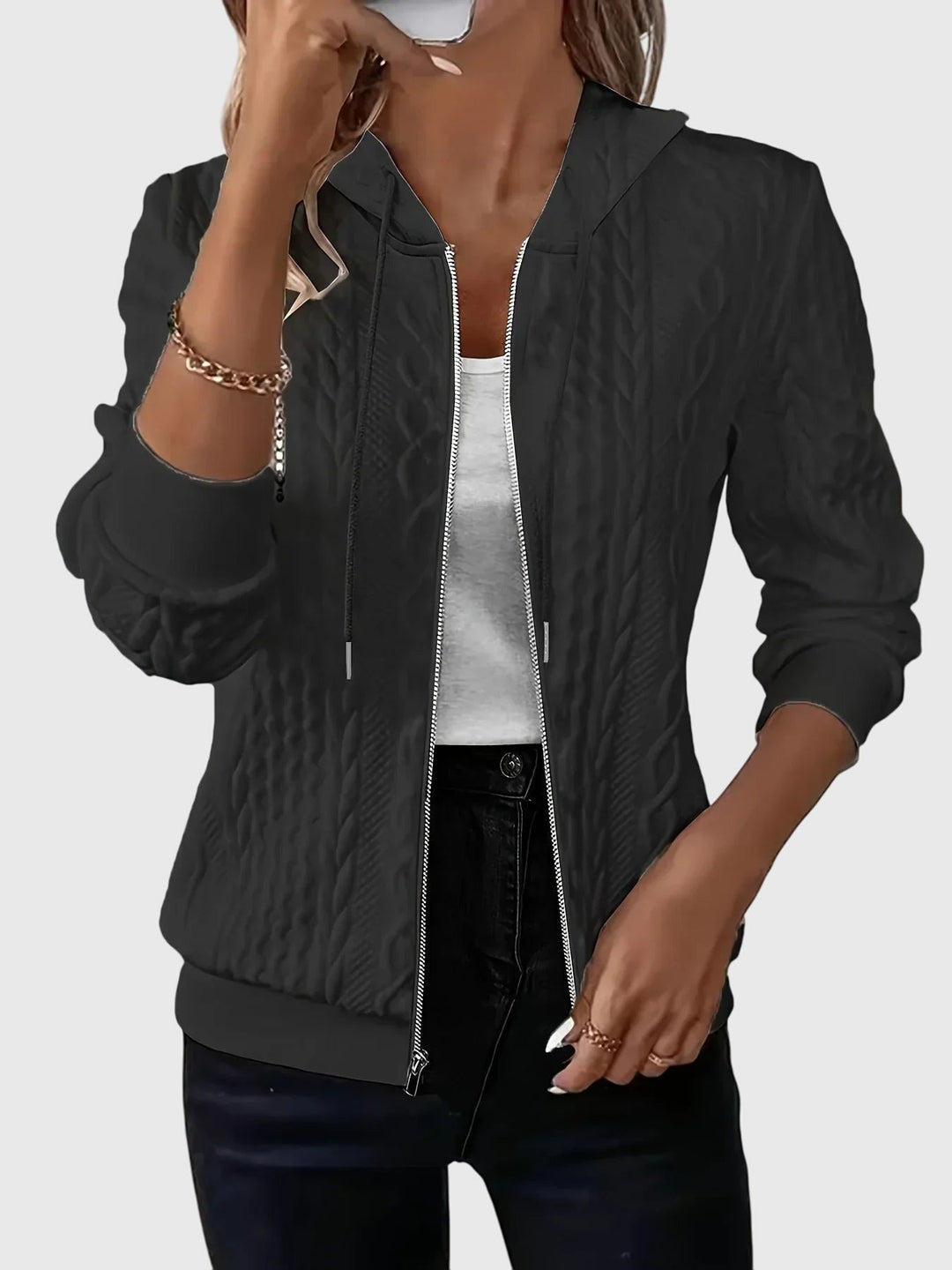 Lena™ - Zip-Up Hoodie