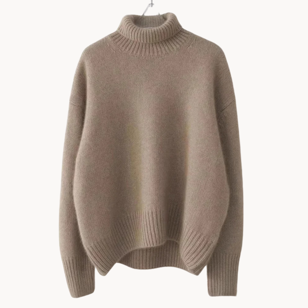 Juliette Cashmere High Neck Sweater