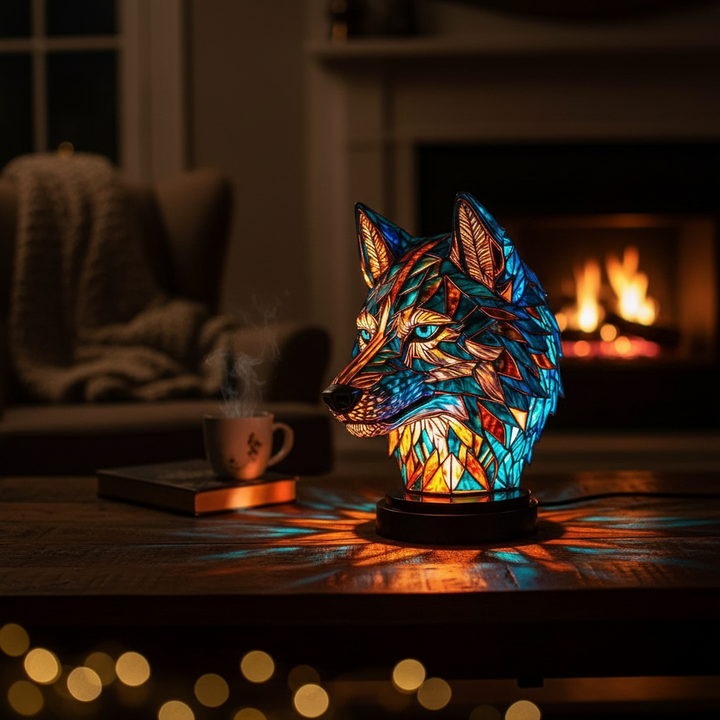 Lampada Lupo Incantevole