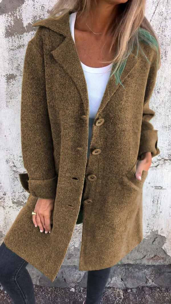Stella - Blazer con Chiusura a Bottoni