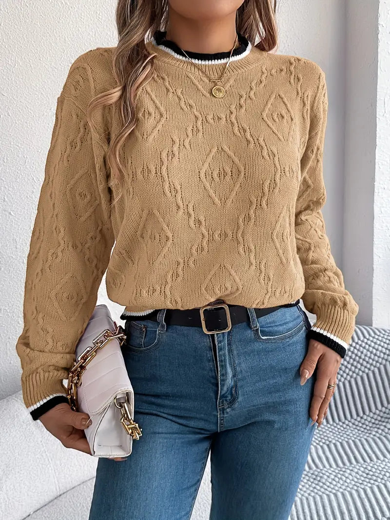 Verity - Elegante Maglione a Righe