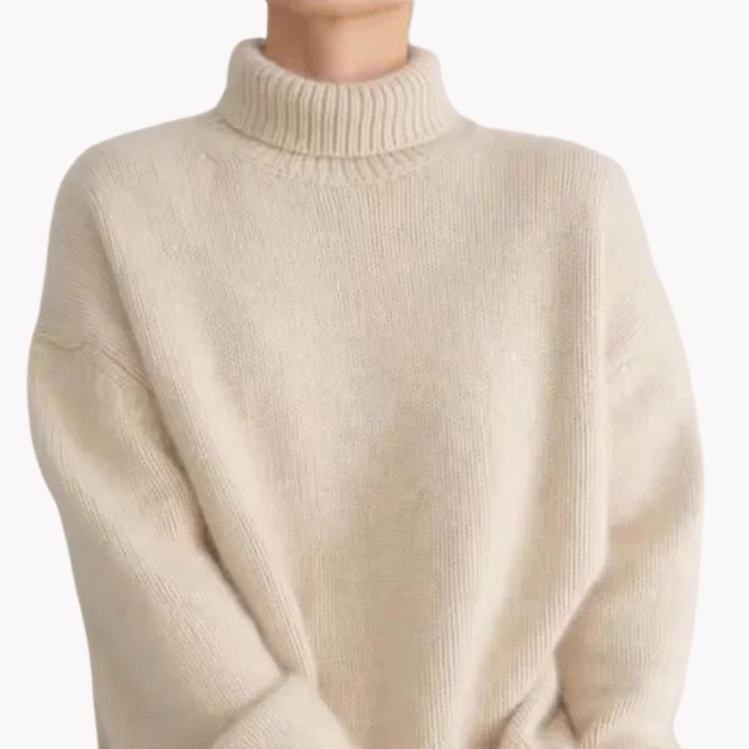 Juliette Cashmere High Neck Sweater
