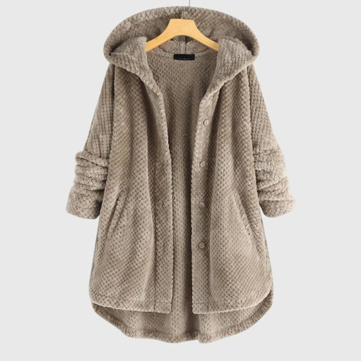 Franca™ - Giacca in Pile con Cappuccio Elegante