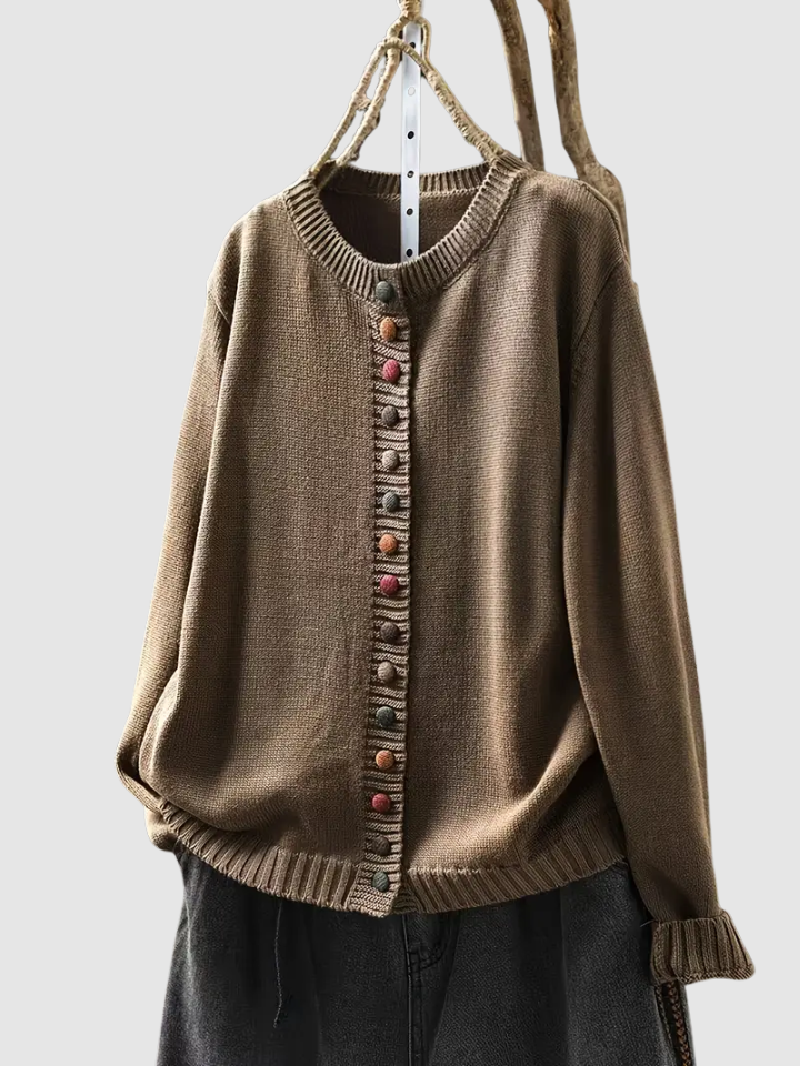 MARGOT™|ELEGANTE CARDIGAN IN COTONE