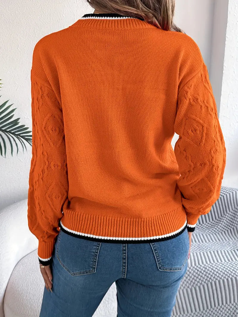 Verity - Elegante Maglione a Righe