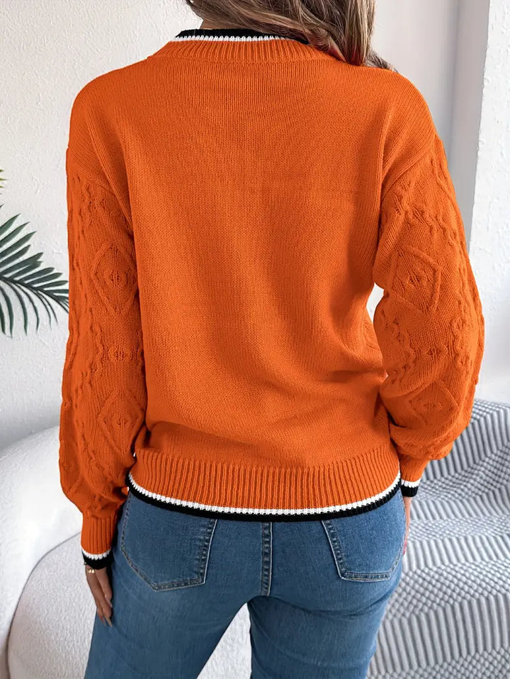 Verity - Elegante Maglione a Righe