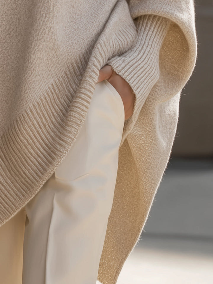 Evelyne - Maglione Chic in Misto Lana