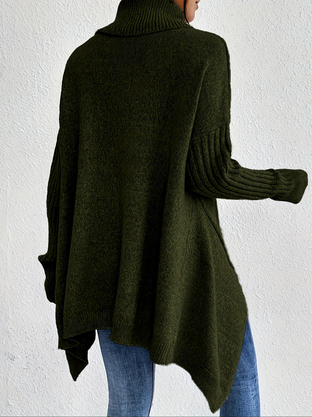 ODETTE™|MAGLIONE DOLCEVITA OVER