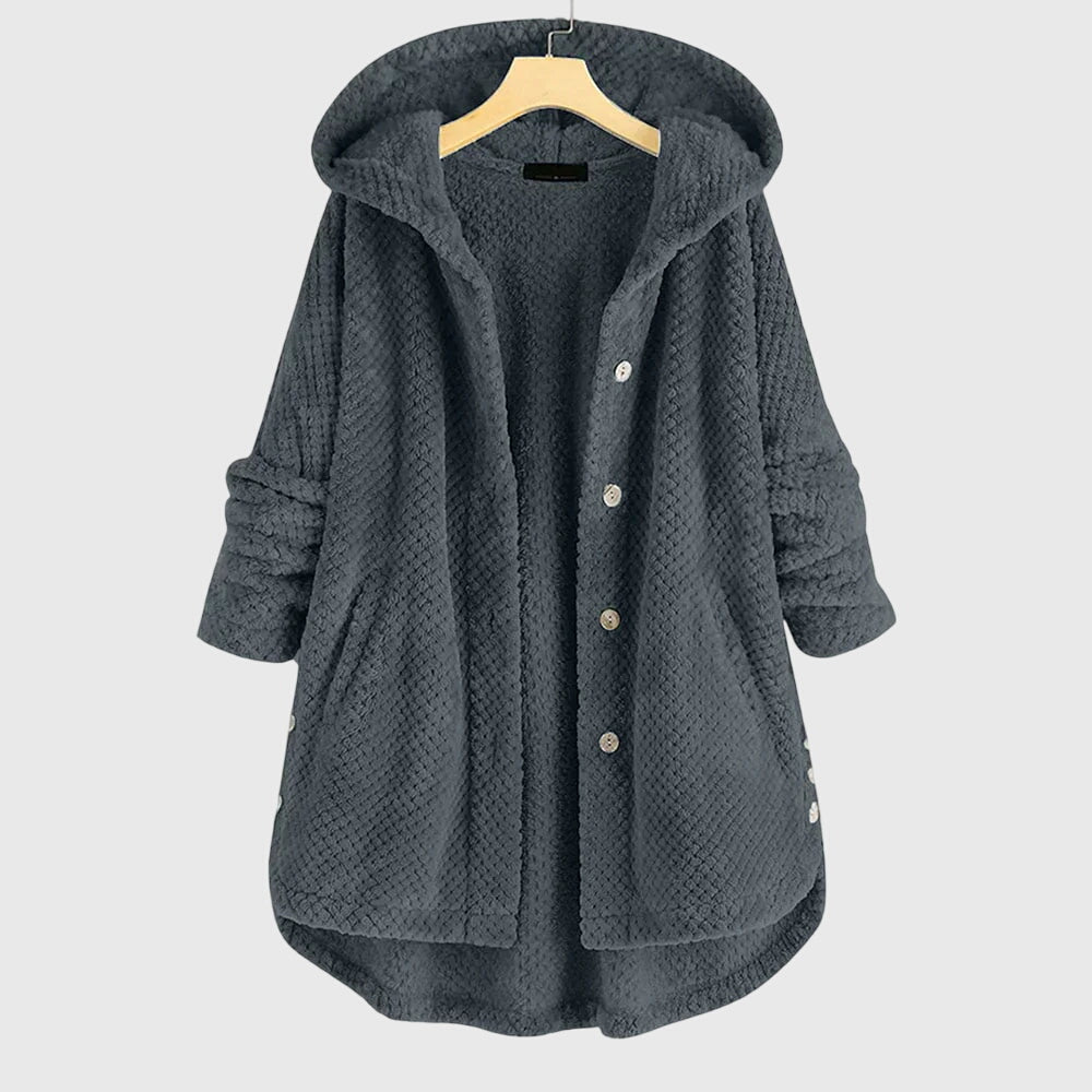 Franca™ - Giacca in Pile con Cappuccio Elegante
