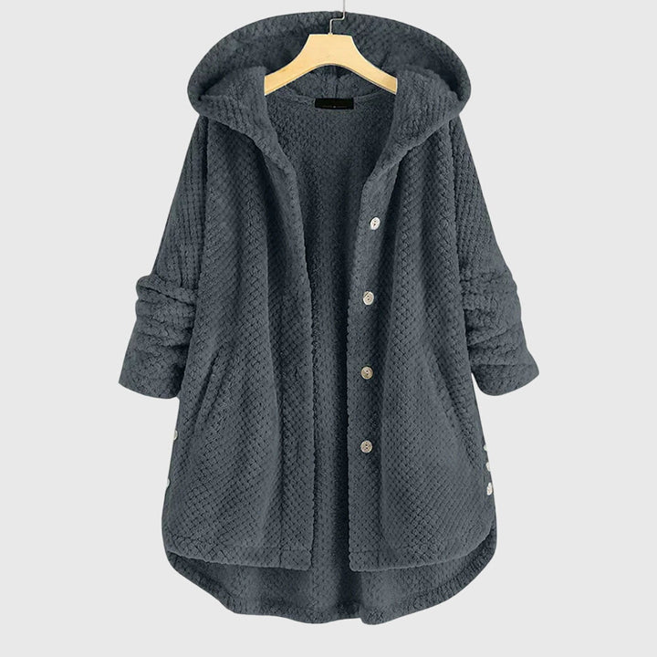 Franca™ - Giacca in Pile con Cappuccio Elegante