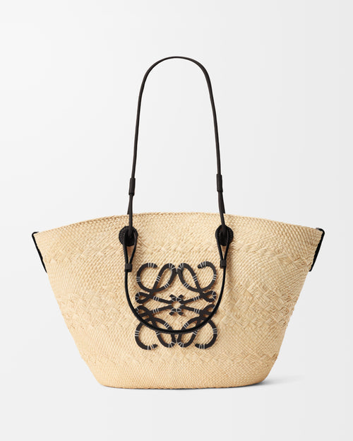 Le Borse "Riviera" — Cesto Intrecciato in Raffia