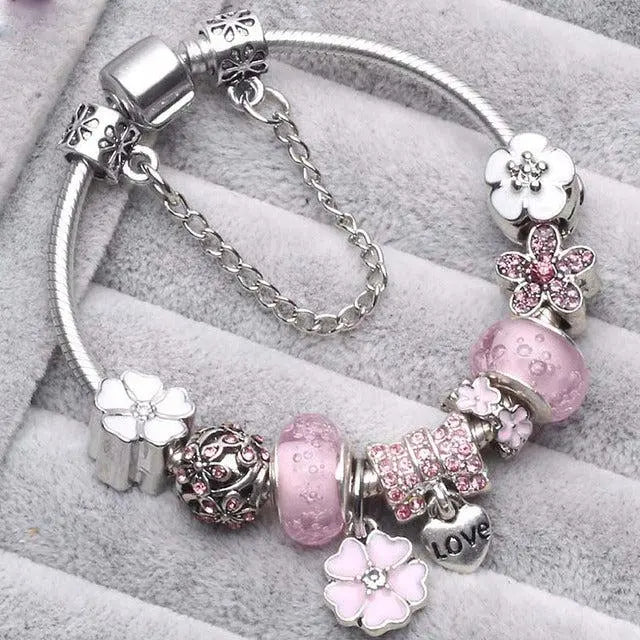 Braccialetti vintage in oro rosa