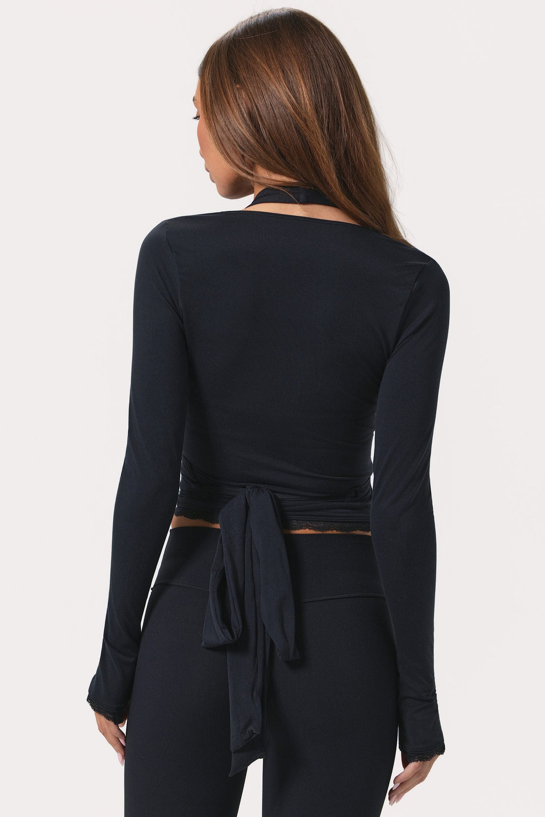 Top Wrap in Jersey Morbido