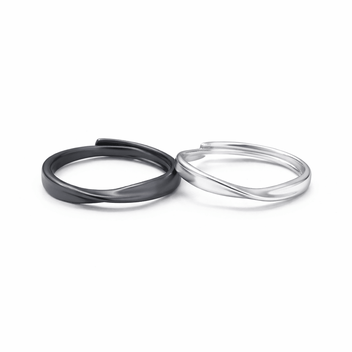 Set di Anelli Promessa d'Amore – Anelli Abbinati per Coppie