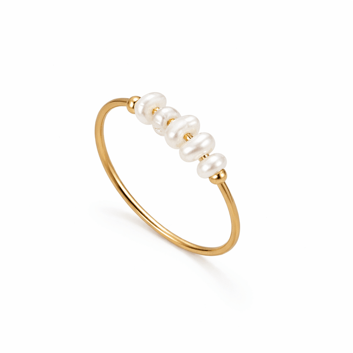 GRACE - Anello con Perla di Acqua Dolce