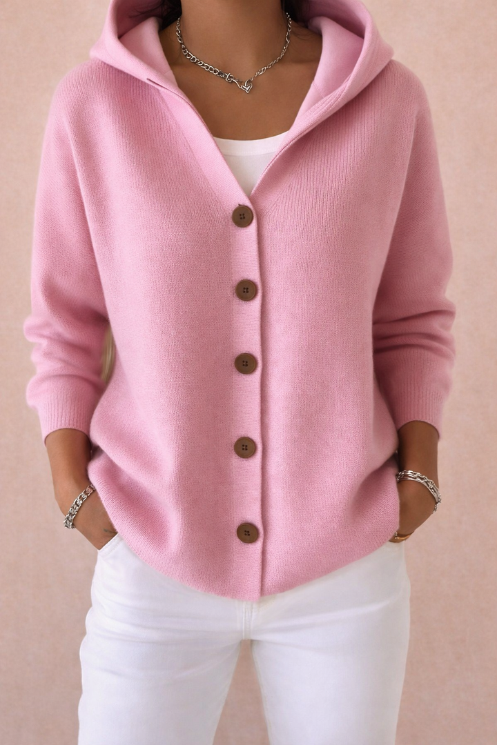 CLAUDIA |CARDIGAN À CAPUCHE