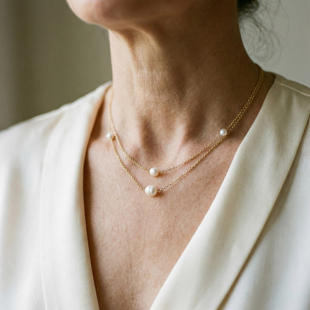 Collana di perle d'acqua dolce