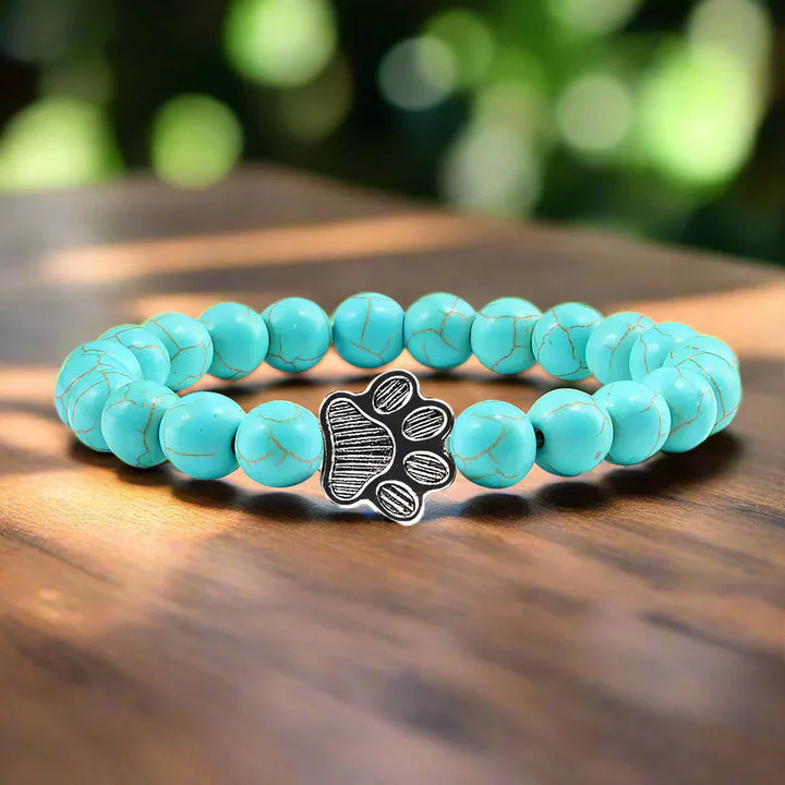 Cavigliera con perline – Design in pietra naturale