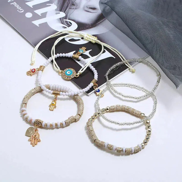 Set braccialetti Hamsa