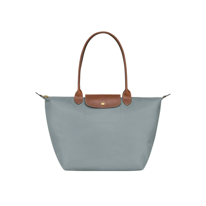 Longchamp - Borsa tote Le Pliage grande, Acciaio