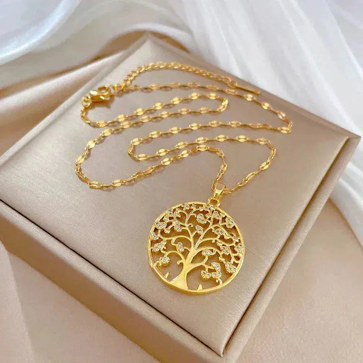 Collana in oro 'Radici della Vita'