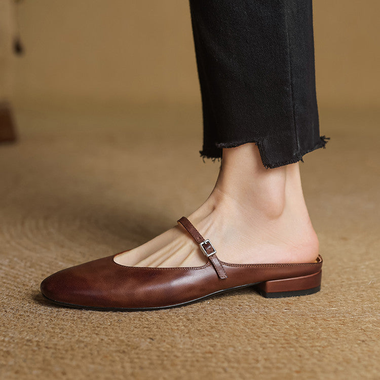 Mule in Vera Pelle Merisa