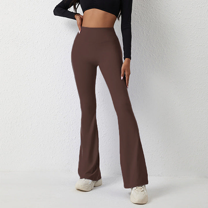 Pantaloni casual con gamba a Campana