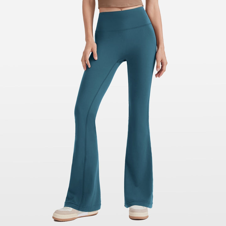Pantaloni casual con gamba a Campana